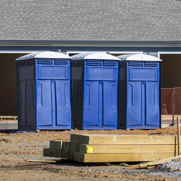 do you offer hand sanitizer dispensers inside the porta potties in Elbridge New York